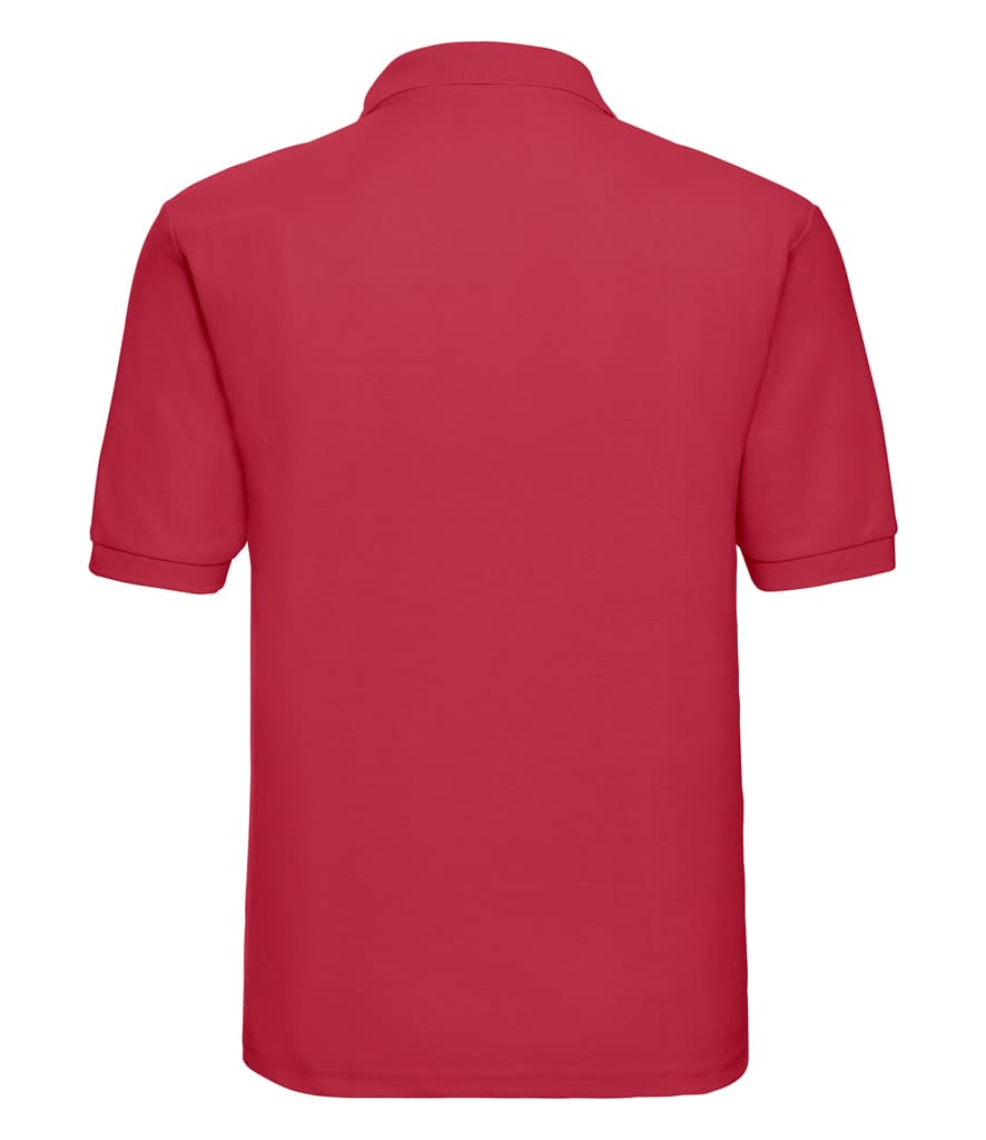 Russell Poly/Cotton Piqué Polo Shirt (Unisex) — 539M CSR BACK