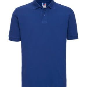 Russell Classic Cotton Piqué Polo Shirt (Unisex) — 569M BRO FRONT