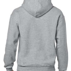 Gildan Heavy Blend Hooded Sweatshirt — GD57 SGY BACK