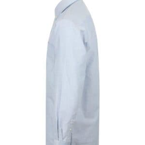 Henbury Long Sleeve Classic Oxford Shirt — H510 BLU LEFT
