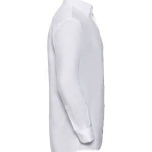 Russell Collection Long Sleeve Easy Care Oxford Shirt — 932M WHI RIGHT