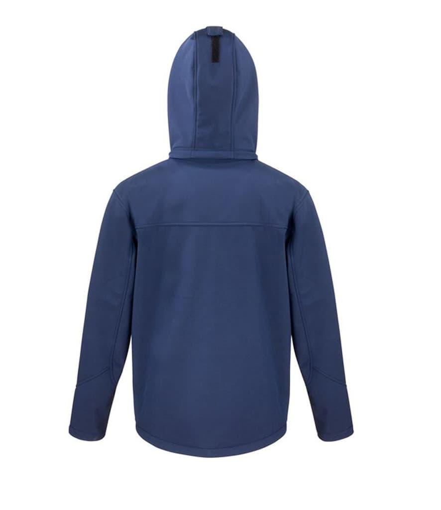Result Core Hooded Soft Shell Jacket — RS230M NVRY BACK