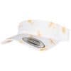 Flexfit Batik Dye Curved Visor in Orange/White