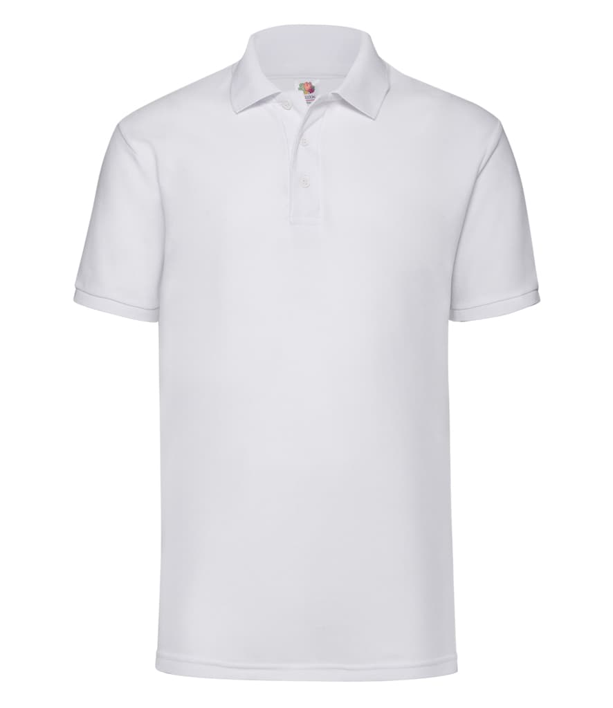 Pony Club Adult’s Polo Shirt — SS11 WHI FRONT