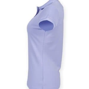 Henbury Ladies Coolplus® Wicking Piqué Polo Shirt — H476 LAV LEFT