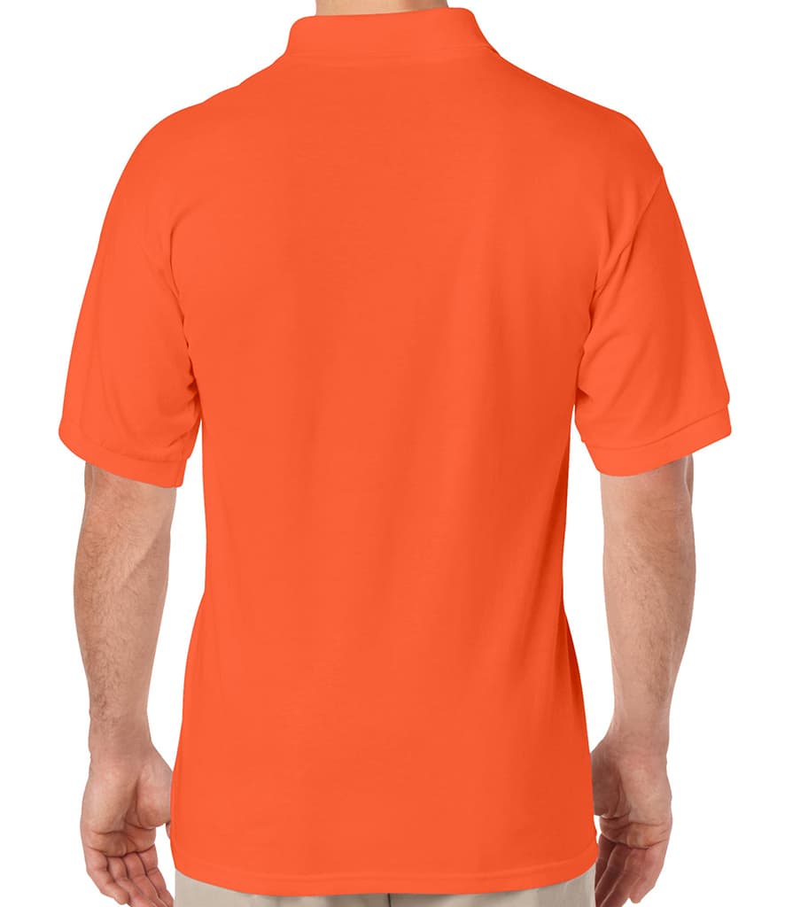 Gildan DryBlend® Jersey Polo Shirt — GD40 ORA BACK