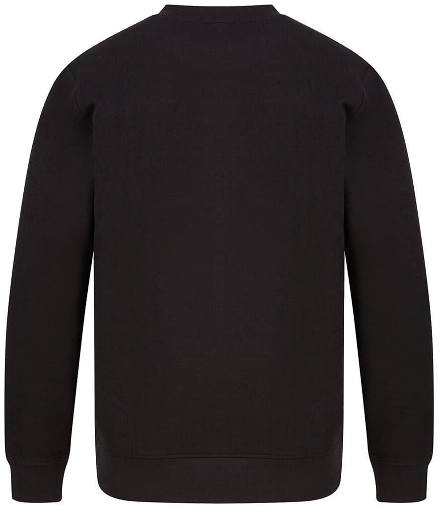 Henbury Unisex Sustainable Sweatshirt — H840 BLK BACK