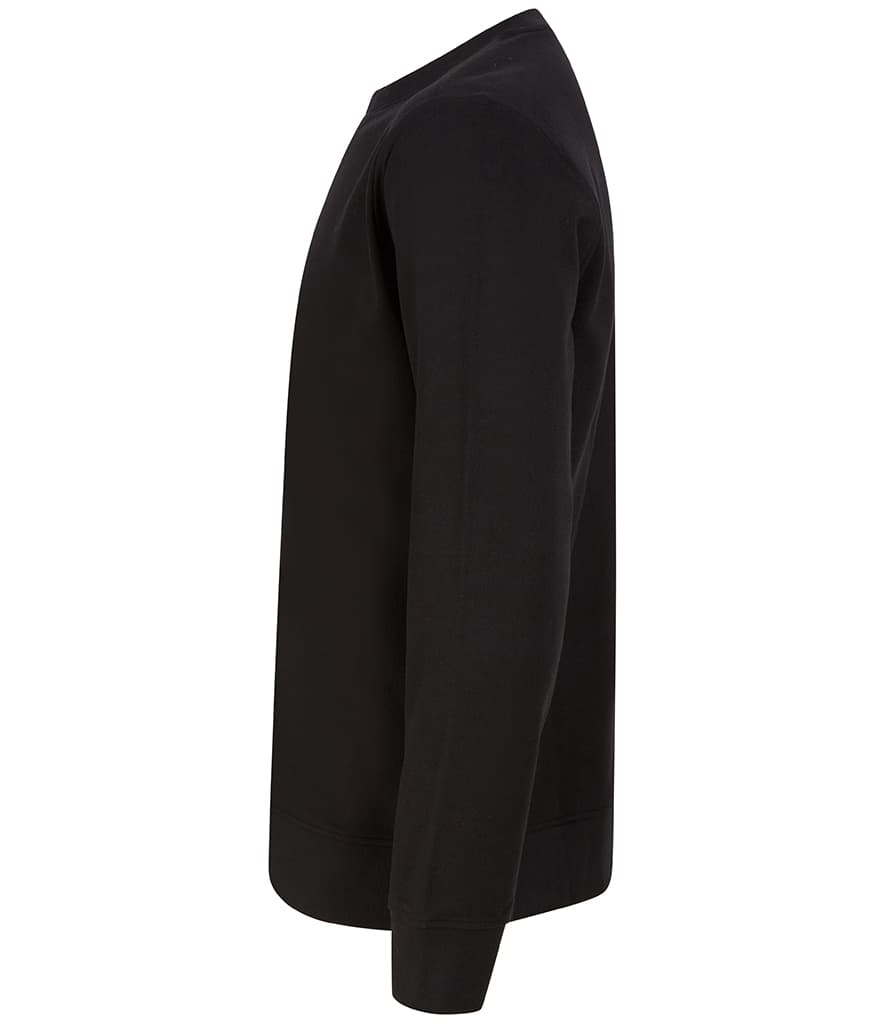 Henbury Unisex Sustainable Sweatshirt — H840 BLK LEFT