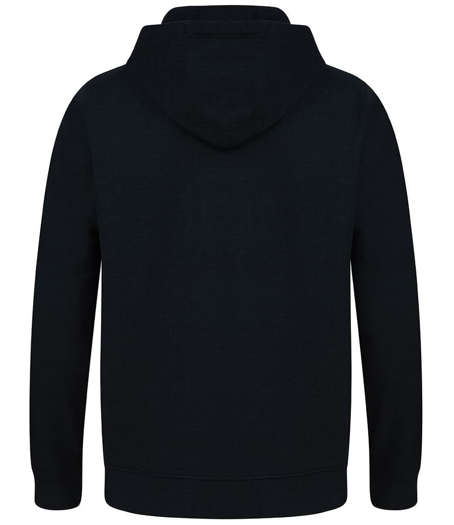 Henbury Unisex Sustainable Hoodie — H841 BLK BACK