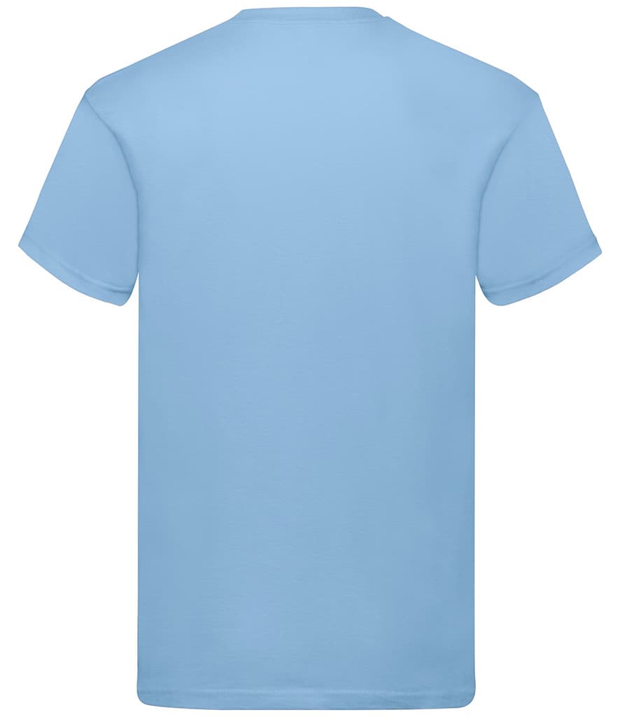 Fruit of the Loom Original T-Shirt — SS12 SKY BACK