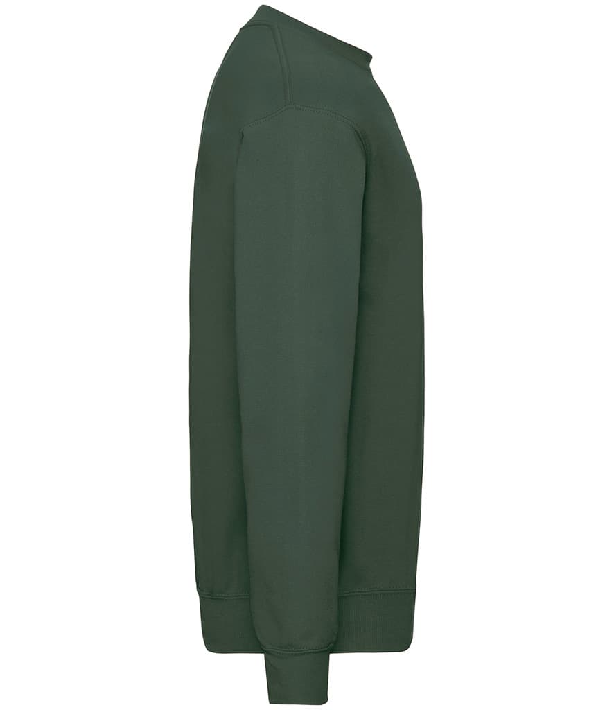 Fruit of the Loom Classic Drop Shoulder Sweatshirt — SS9 BOT RIGHT