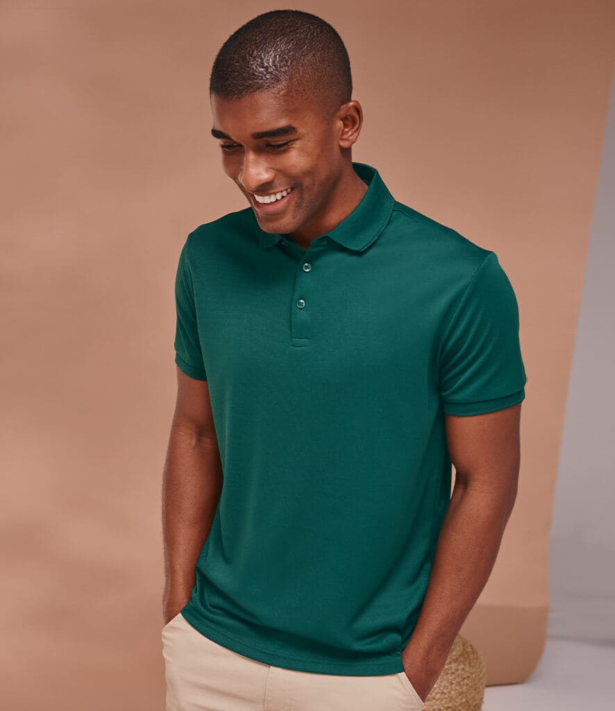 Henbury Recycled Polyester Pique Polo Shirt
