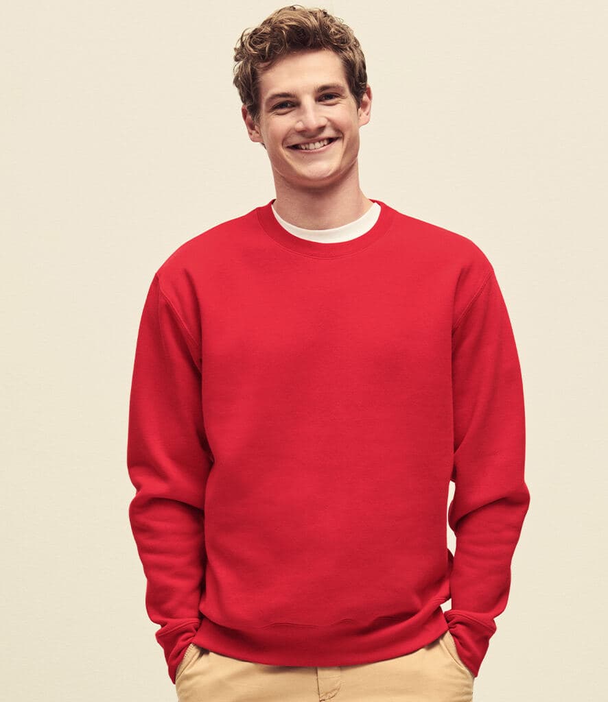 Fruit of the Loom Premium Drop Shoulder Sweatshirt — sse9