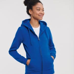 Russell Authentic Zip Hooded Sweatshirt (Ladies)