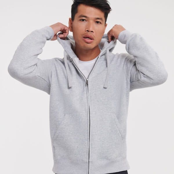 Russell Authentic Zip Hooded Sweatshirt (Unisex)