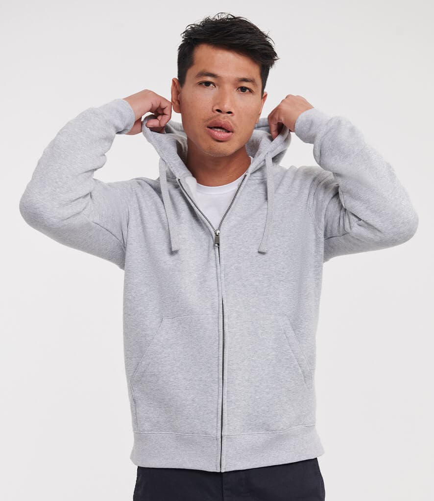 Russell Authentic Zip Hooded Sweatshirt (Unisex)