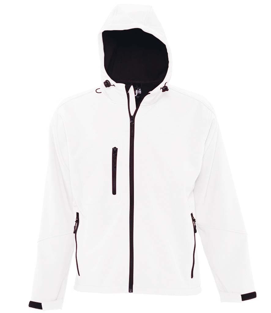 OBHH Ladies Soft Shell Jacket — 46602 WHI FRONT