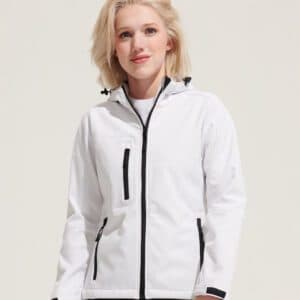 SOL’S Ladies Replay Hooded Soft Shell Jacket
