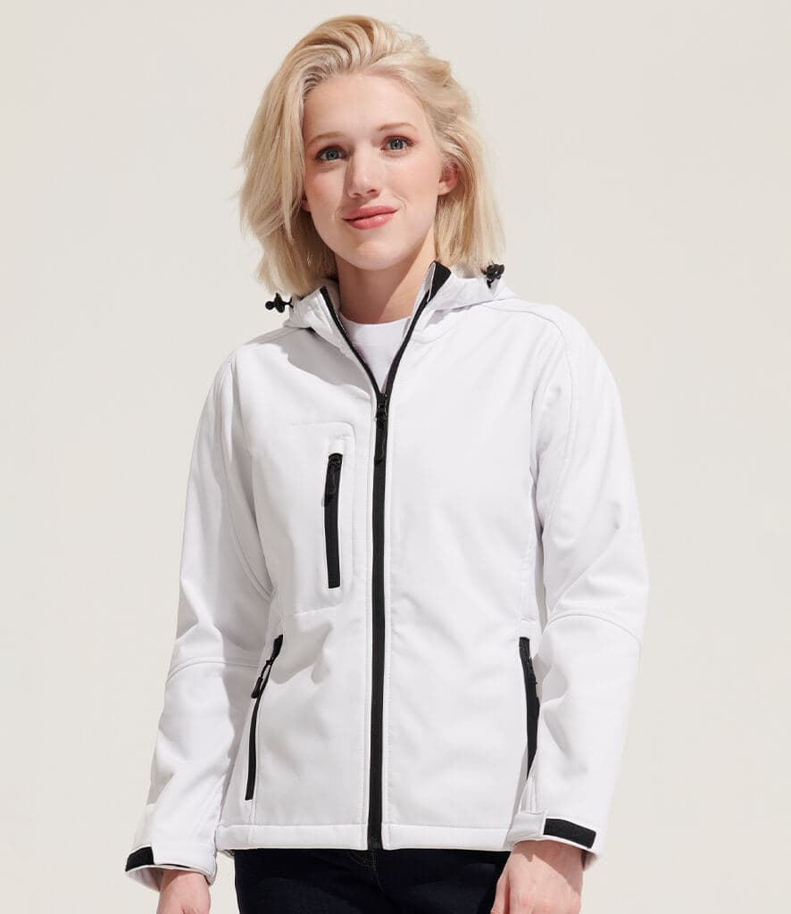 SOL’S Ladies Replay Hooded Soft Shell Jacket
