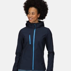Regatta Ladies Venturer Three Layer Hooded Soft Shell Jacket