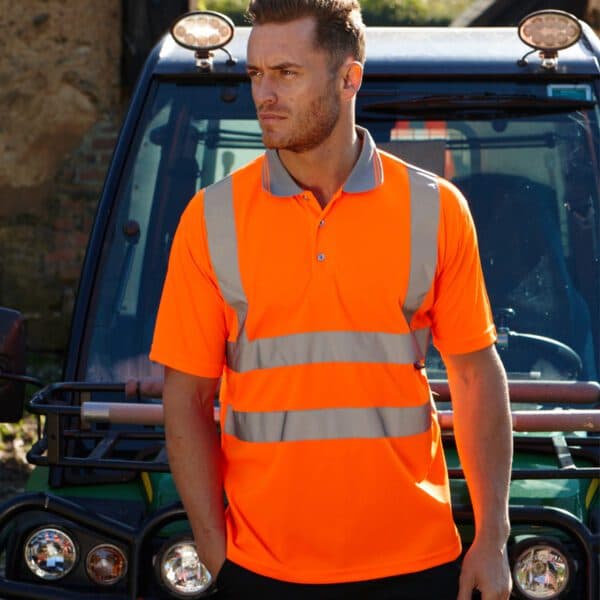 Warrior Daytona Hi-Vis Polo Shirt