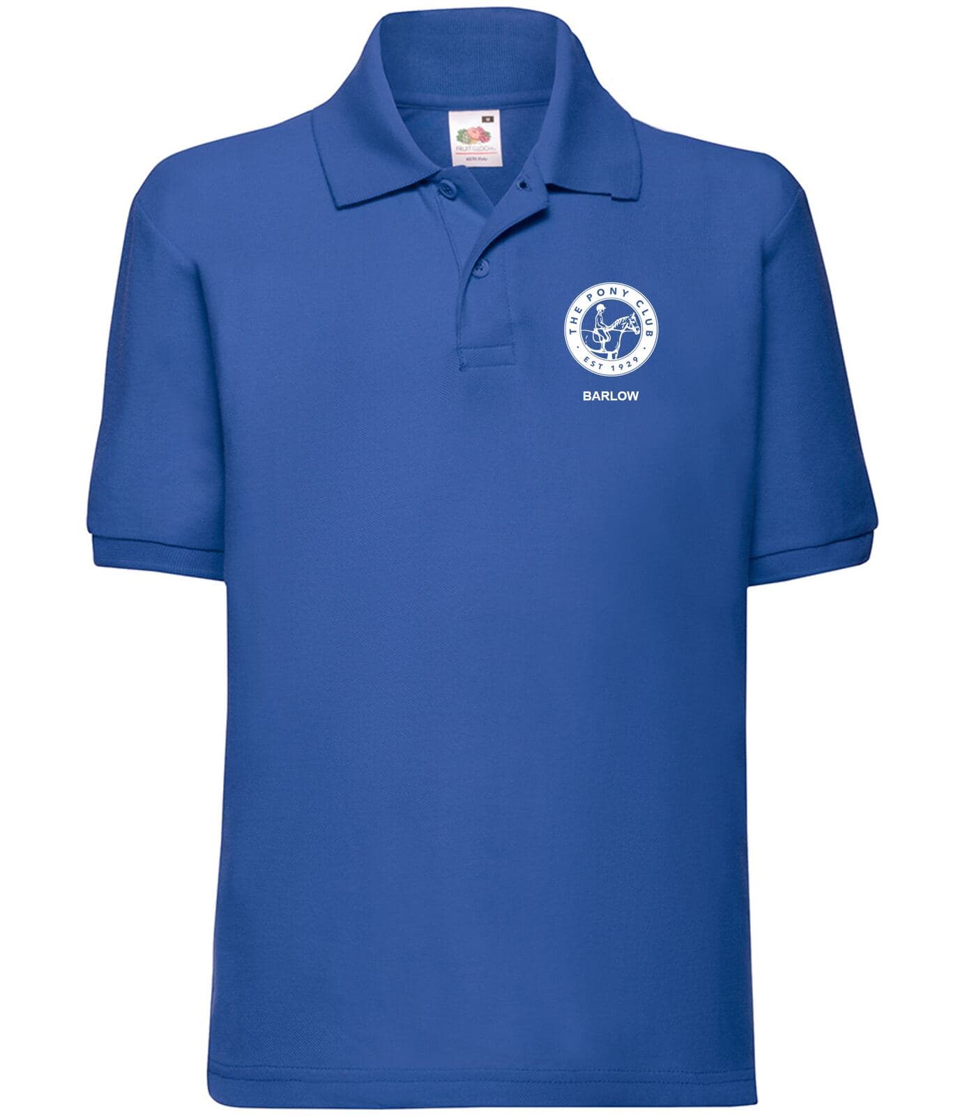 Barlow Pony Club Children’s Polo Shirt