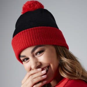 Beechfield Snowstar Two Tone Beanie