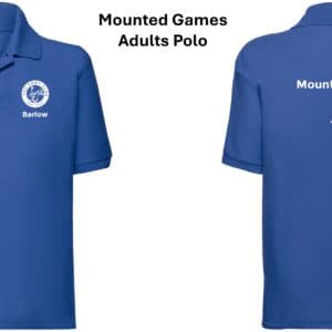 Barlow Pony Club Mounted Games Adult’s Polo Shirt