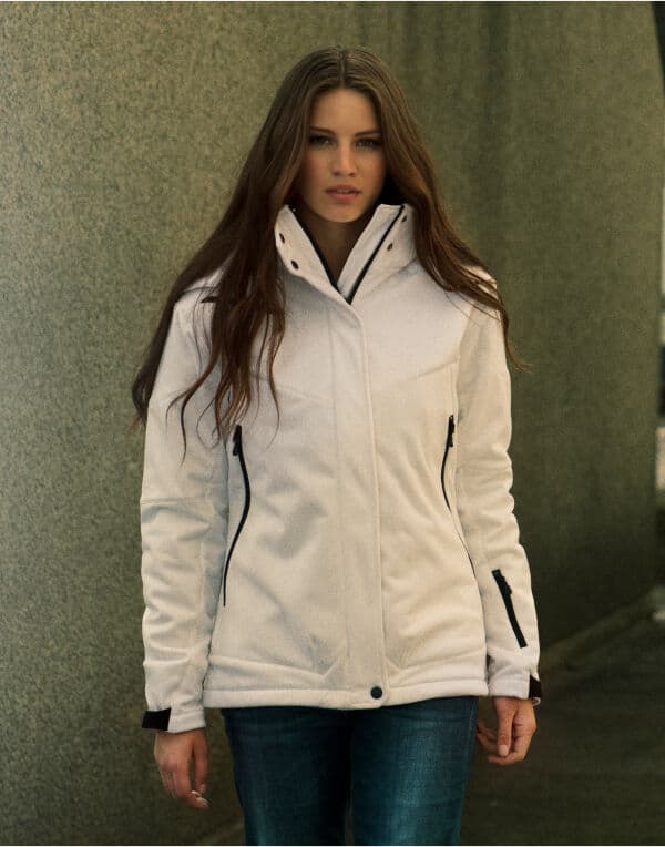 Printer Essentials Skeleton Ladies Softshell Jacket