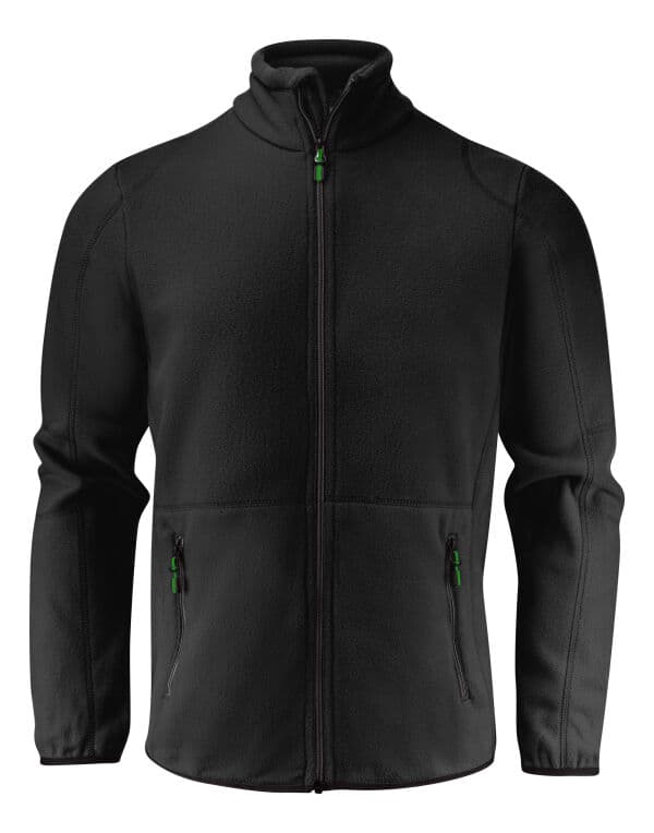 Printer Essentials Speedway Fleece Jacket in Black