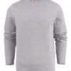 Printer Essentials Softball Sweatshirt in Grey Melange