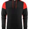 Printer Prime Unisex Hoodie in Black/Red