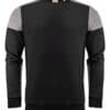 Printer Prime Unisex Crewneck Sweatshirt in Black/Anthracite