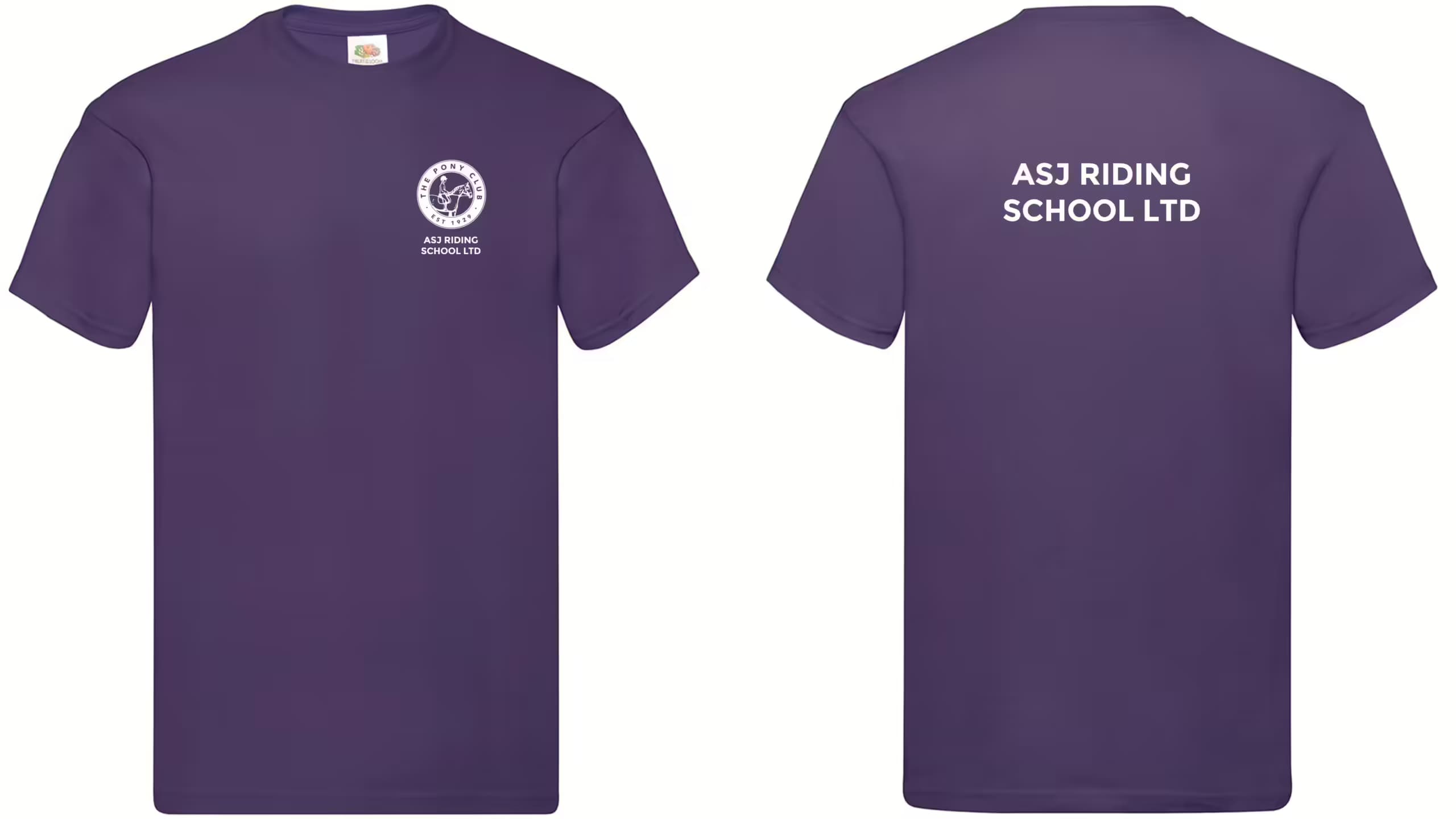 ASJ Pony Club Adult’s T-Shirt — SS12 T]