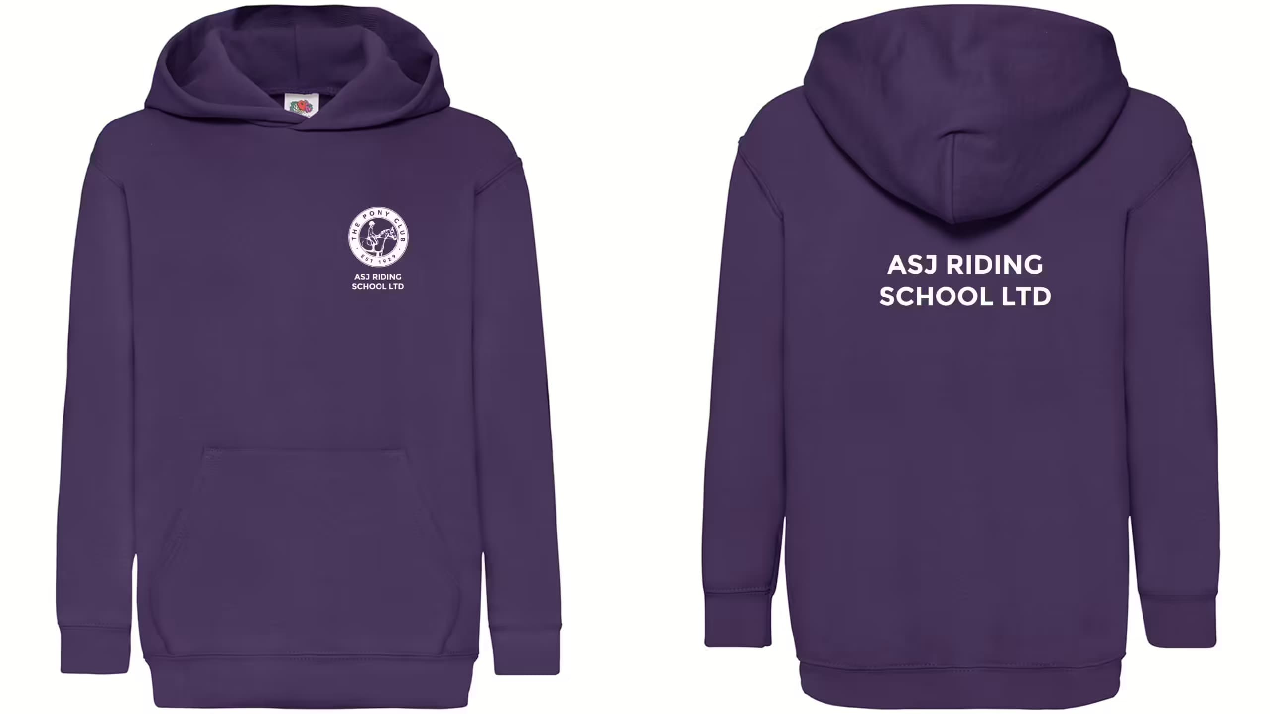 ASJ Pony Club Children’s Hoodie — SS14B Hoodies