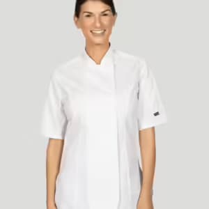 Dennys Ladies Short Sleeve Premium Chef’s Jacket