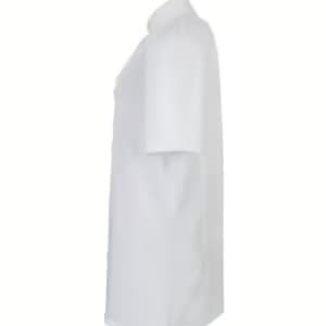 Premier Ladies Short Sleeve Chef’s Jacket — PR670 WHI LEFT