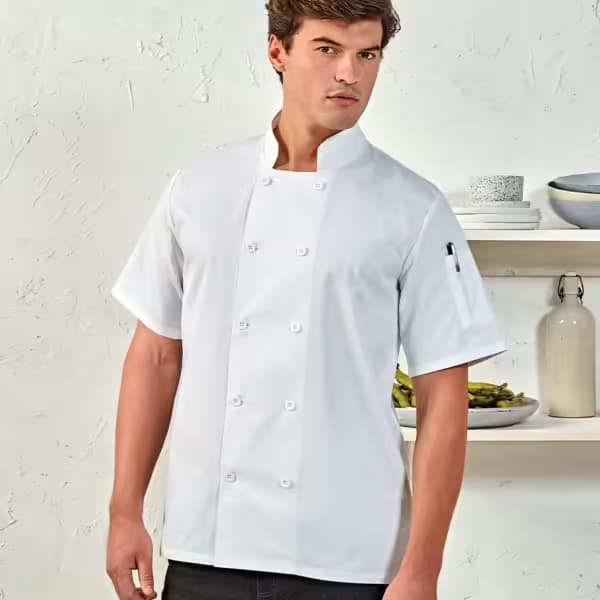 Premier Short Sleeve Chef’s Jacket