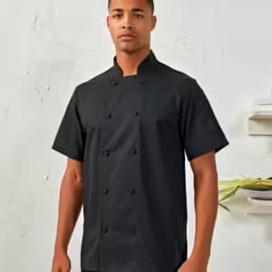 Premier Coolchecker® Short Sleeve Chef’s Jacket