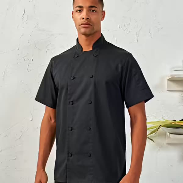 Premier Coolchecker® Short Sleeve Chef’s Jacket