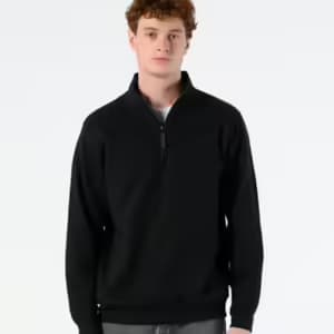 SOL’S Stan Contrast Zip Neck Sweatshirt