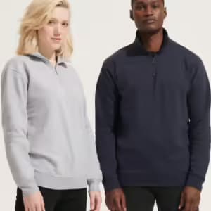 SOL’S Unisex Conrad 1/4 Zip Sweatshirt