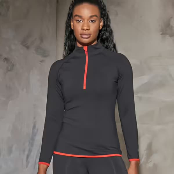 AWDis Ladies Cool Half Zip Top