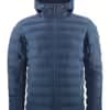 James Harvest Woodlake Heights Unisex Jacket in Navy