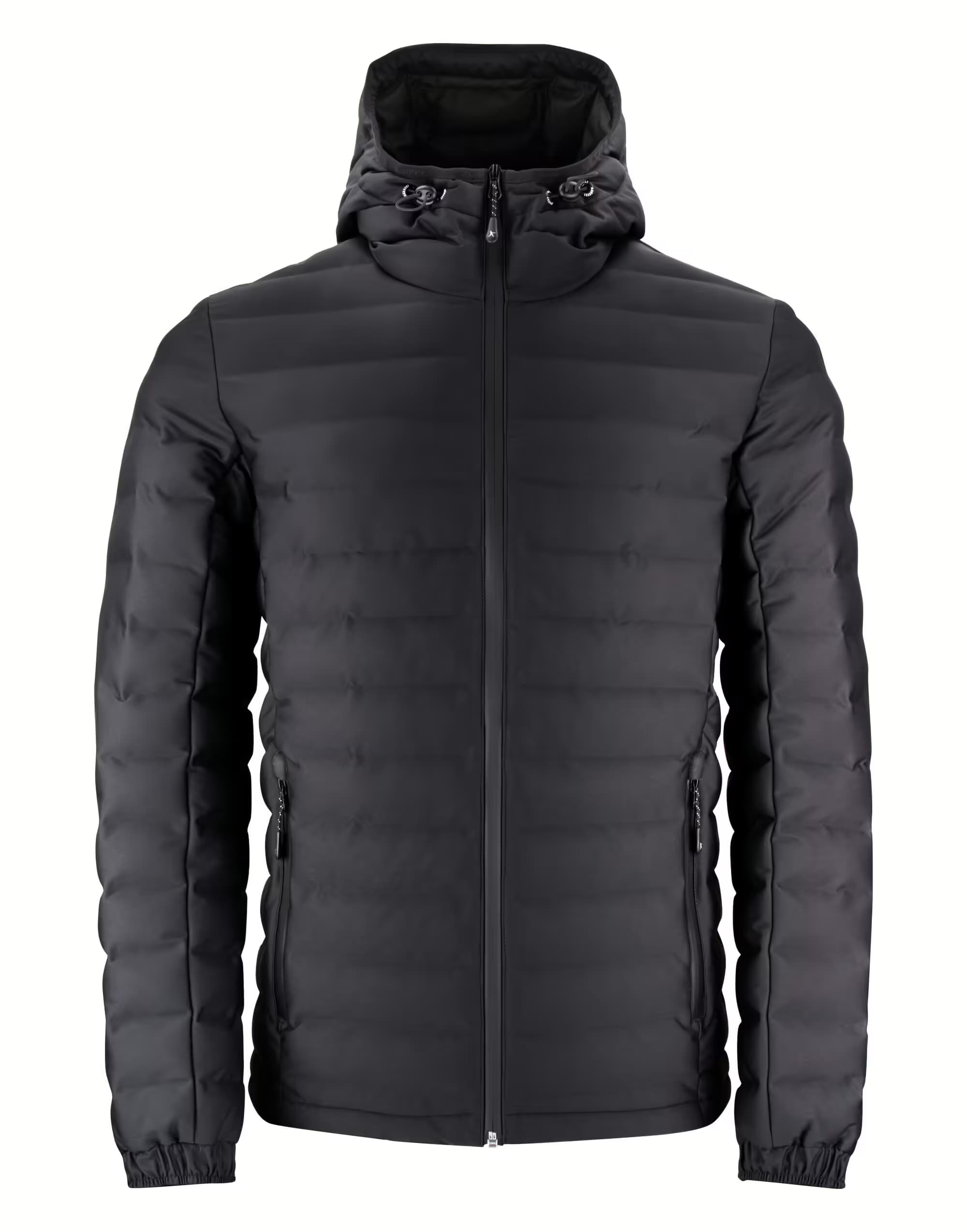 James Harvest Woodlake Heights Unisex Jacket in Black