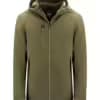 James Harvest Winchester Unisex Jacket in Moss Green
