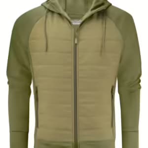 James Harvest Keyport Full Zip Hooded Hybrid Unisex Jacket