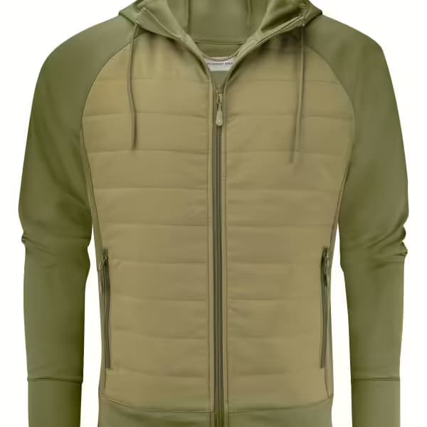 James Harvest Keyport Full Zip Hooded Hybrid Unisex Jacket
