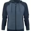 James Harvest Keyport Full Zip Hooded Hybrid Ladies Jacket in Navy