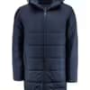 James Harvest Nordmont Unisex Jacket in Navy